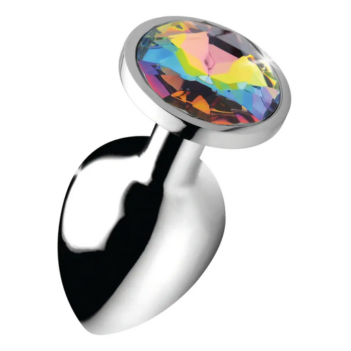 Rainbow Prism Gem Anal Plug Large