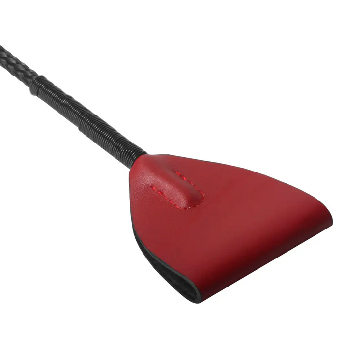 Red Leather Riding Crop