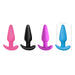 Remote Control 21x Vibrating Silicone Butt Plug Black