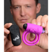 Remote Control 28x Vibrating Cock Ring Purple