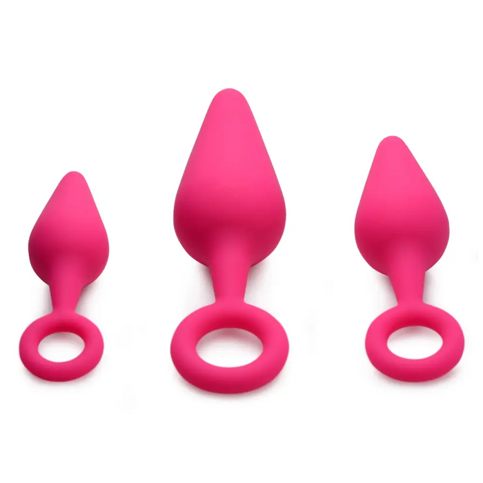 Rump Ringers 3 Piece Silicone Anal Plug Set