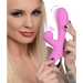Shegasm 5 Star 7x Suction Come-hither Silicone Rabbit - Pink