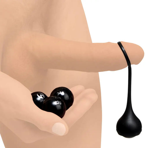 Silicone Cock Dangler with Weights