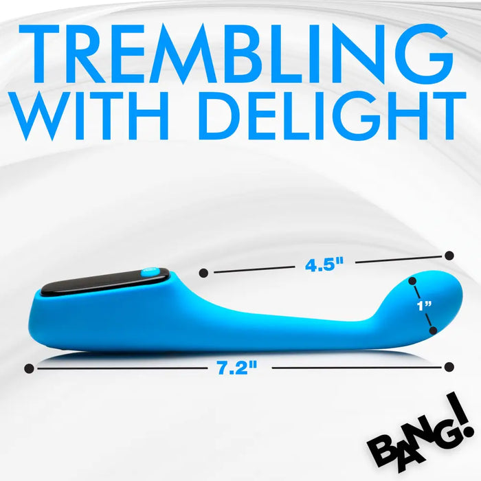 Silicone G-Spot Vibrator with Digital Display