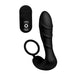 Silicone Prostate Vibrator And Strap With Remote Control