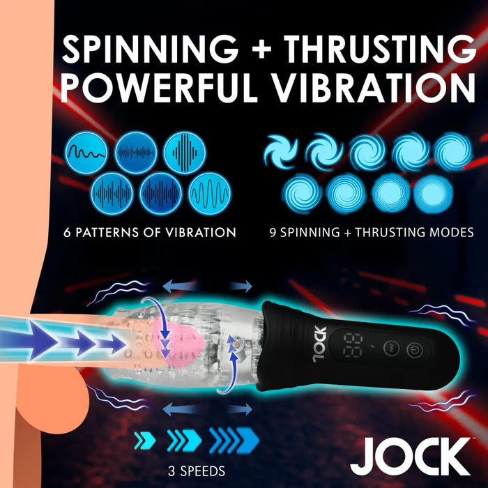 Spinning Thrusting And Vibrating Masturbator