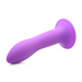 Squeezable Slender Dildo Purple
