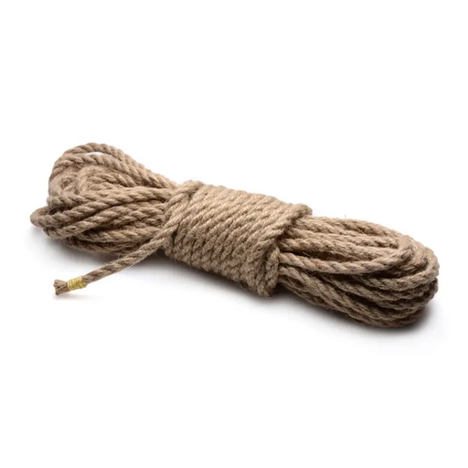Sub-Tied Hemp Bondage Rope