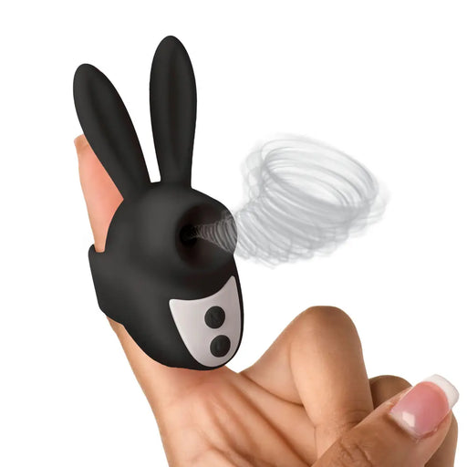 Sucky Bunny Clit Stimulator Black