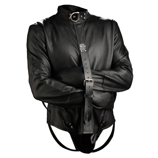 “The Real Deal” Leather Premium Straightjacket Large
