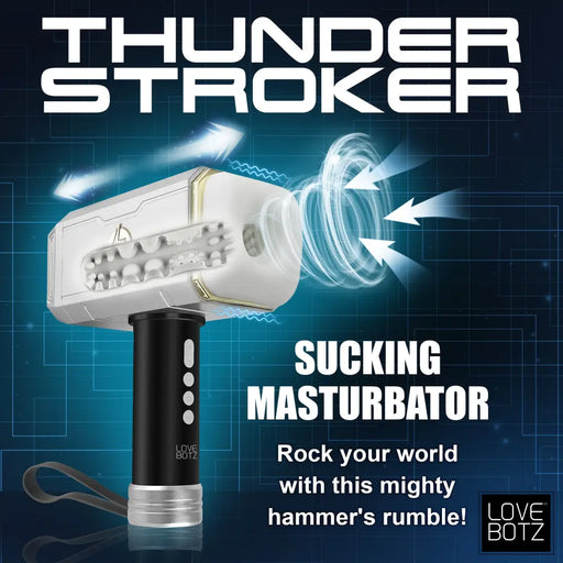 Thunder Stroke Sucking Masturbatory