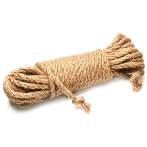 Tied Up Jute Bondage Rope 25 Feet