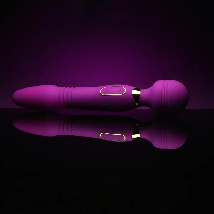 Ultra Thrust-her Deluxe Thrusting And Vibrating Silicone