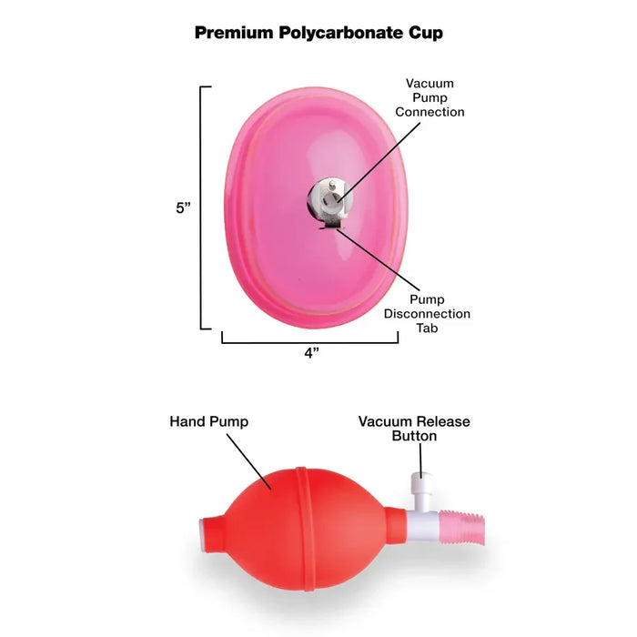 Vaginal Pump With Cup Large