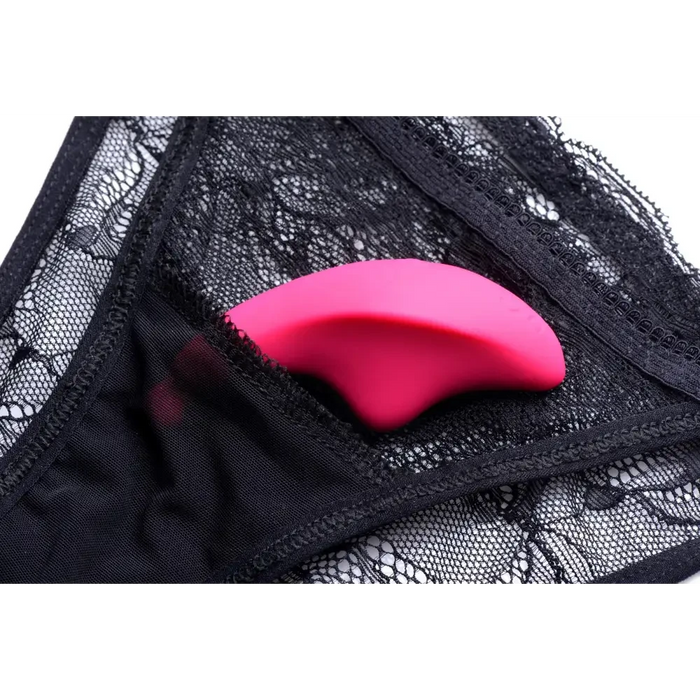 Voice Activated 10x Silicone Panty Vibrator With Remote