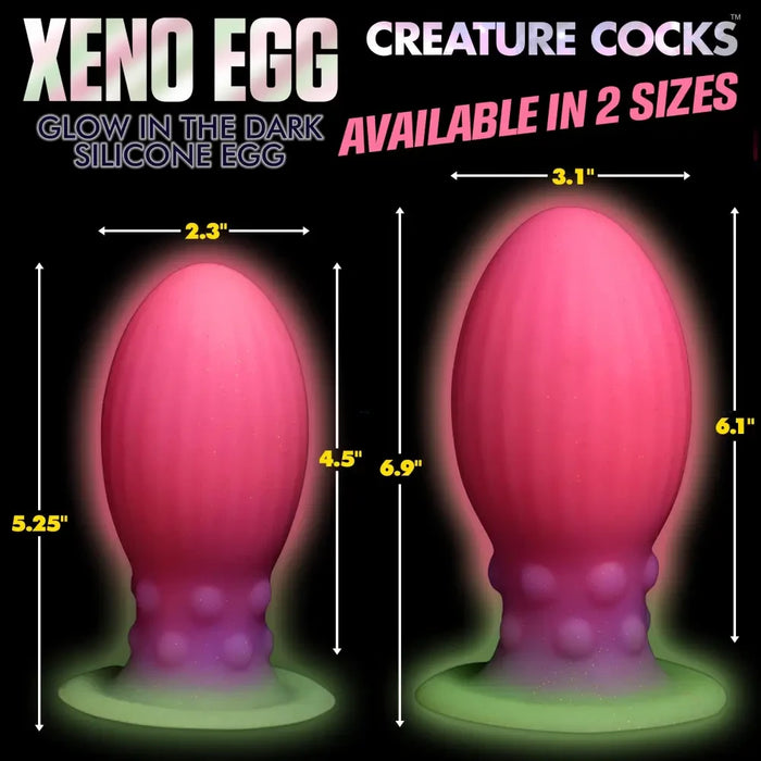 Xeno Egg Glow In The Dark Silicone