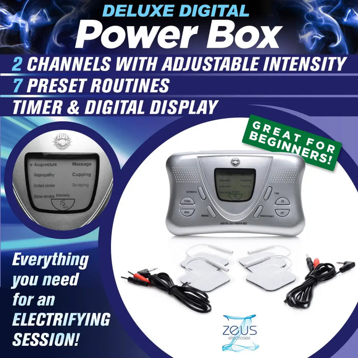 Zeus Electrode Deluxe Digital Power Box